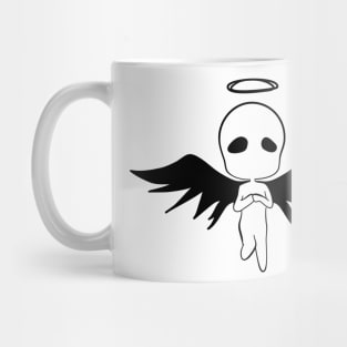 Angel Sad Life Sucks Manga Cute Shy Gift Sensitive Cheer Up Love Death Funny Mug